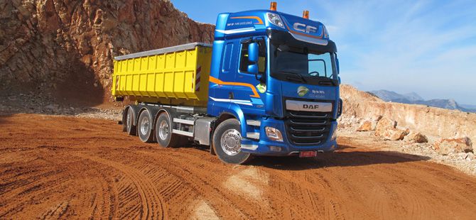 DAF Çekicideki Başarısını İnşaatta da İstiyor