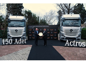 Öz-Trans Lojistik 150 Adet Mercedes-Benz Actros İle Filosunu Güçlendirdi