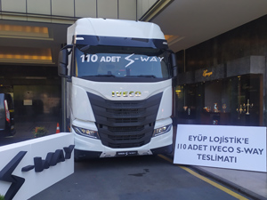 Eyüp Lojistik Filosunu 110 Adet Iveco S-WAY İle Genişletti