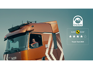 Renault Trucks T, 4 Euro NCAP Yıldızını Koruyarak CitySafe Sertifikasını da Kazandı