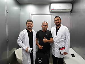 Mercedes-Benz Türk’ün Sağlık Bakım TIR’ı 2 bin 775 Şoföre Ulaştı