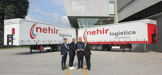 Tırsan’dan Nehir Lojistik’e 20 Maxima Plus Treyler Teslimatı