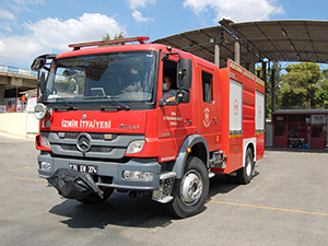 İzmir İtfaiyesi Hızlı Müdahalede Tam Otomatiği Tercih Ediyor
