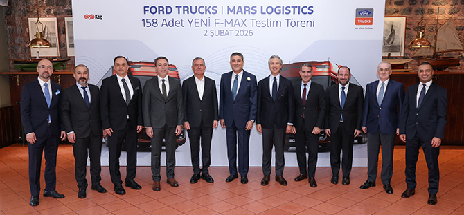 Ford Trucks Mars Logistics’e 158 F-MAX Teslim Etti