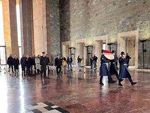 UTİKAD Heyeti 40’ıncı Yılında Anıtkabir’i Ziyaret Etti