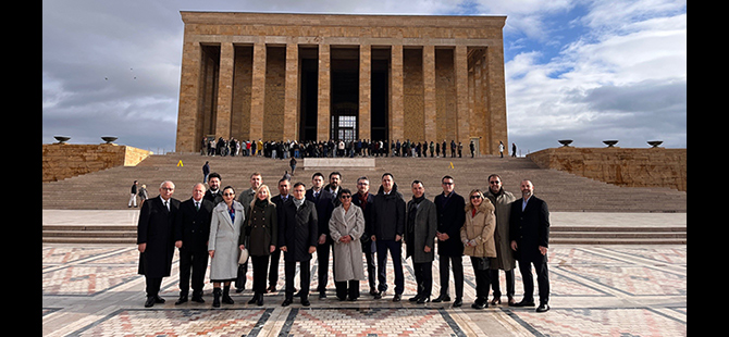 UTİKAD Heyeti 40’ıncı Yılında Anıtkabir’i Ziyaret Etti