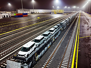 Türkiye ile Romanya Arasında Araç Lojistiği Raylara Taşındı