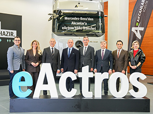 Mercedes-Benz Türk’ten Akcan Holding’e Elektrikli Araç Teslimatı