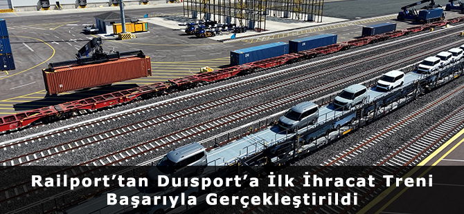 Railport’tan Duısport’a İlk İhracat Treni Başarıyla Gerçekleştirildi