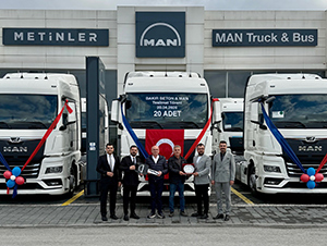 Bakır Beton Filosunu 20 Adet MAN ile Güçlendirdi