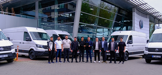 Volkswagen Crafter’lar Yıldırımlar Lojistik Filosunda