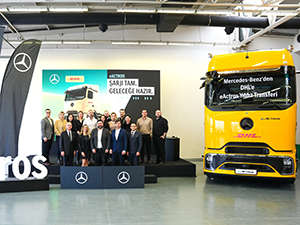 Mercedes-Benz Türk’ten DHL’e eActros 600 Teslimatı
