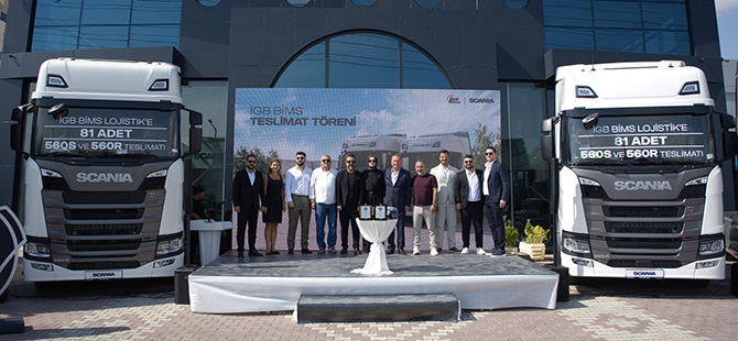 İGB BİMS'ten Scania Yatırımı