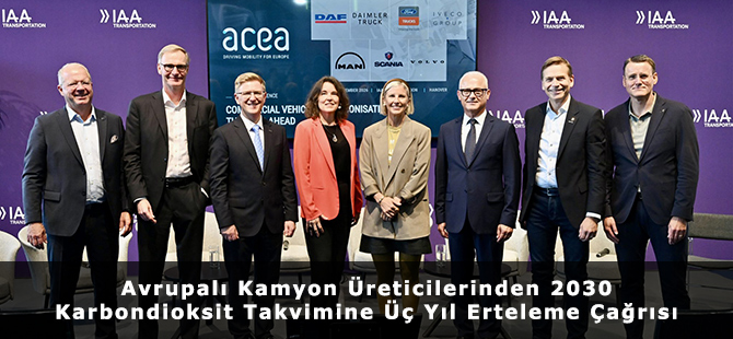 Avrupalı Kamyon Üreticilerinden 2030 Karbondioksit Takvimine Üç Yıl Erteleme Çağrısı