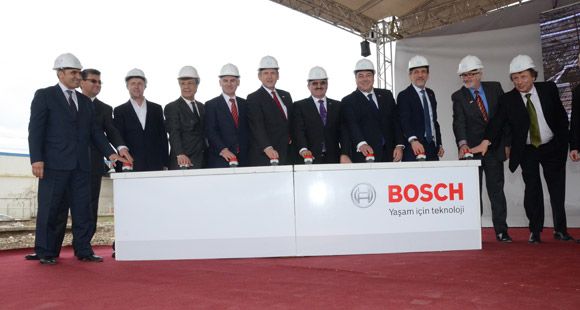 Bosch Yeni Fren Sistemleri Fabrikasının Temelini Attı