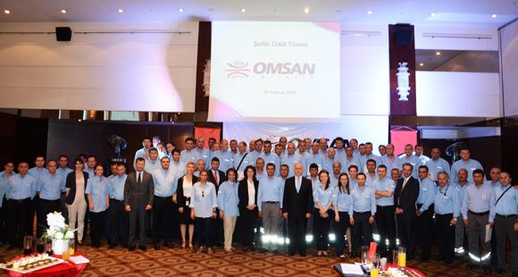 Omsan’ın Geleneksel Şoför Ödül Töreni Gerçekleştirildi