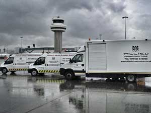 Allison Şanzımanlı Iveco Daily Havaalanı Pist Onarım Araçları Hizmette