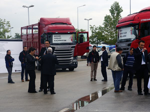 Scania 8x2 Roadshow’da Müşterileri İle Buluştu