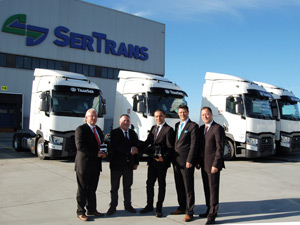 Renault Trucks’tan Sertrans Logistics’e Dev Teslimat