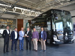 Atiker Konyaspor Yeni Mercedes-Benz Travego ile Avrupa Yolunda