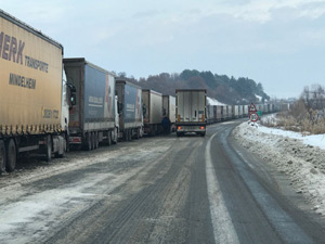 Kapıkule'de TIR Kuyruğu 35 Kilometreye Ulaştı