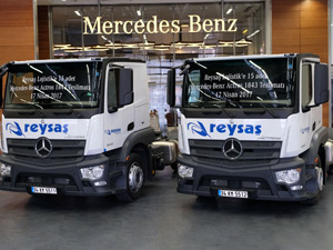 Reysaş Lojistik Filosunu Mercedes-Benz İle Güçlendirdi