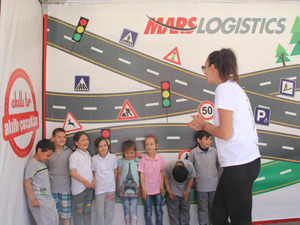 Mars Logistics Trafik Haftası'nda Bin Çocuğa Ulaştı