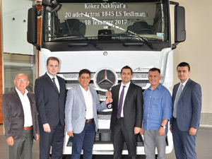 Kökez Uluslararası Nakliyat Mercedes- Benz İle Güçlendi