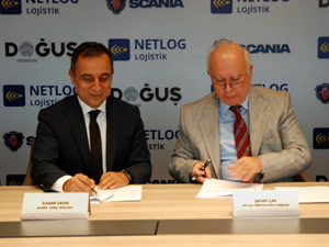 Scania ve Netlog Arasında 100 Araçlık Anlaşma