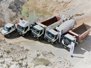 Iveco İnşaat ve Ağır Hizmet Araçlarını Madende Tanıttı