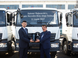 Hakmar Şirketler Grubu Filosu Mercedes-Benz İle Güçlendi