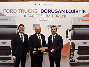 Borusan Lojistik, 19 Adet Ford Trucks Çekici Aldı