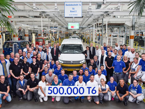 500 Bininci Volkswagen Transporter Banttan İndi