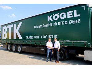 BTK Logistics opts for 50 new Kögel Lightplus trailers