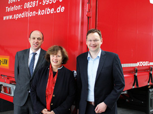 Bavarian Minister for Construction and Transport, Dr. Hans Reichhart, visits Kögel