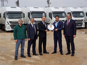 Iveco’dan ADES’e 10 adet Stralis Çekici Teslimatı