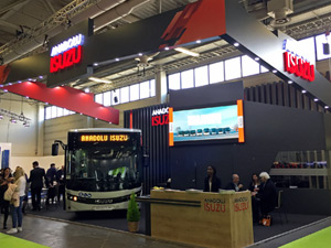 Isuzu Bus2Bus Berlin Fuarı’na Novociti Life Midibüsü İle Katıldı