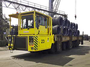 Turkish steel producer ICDAS expands fleet with industrial lift trucks from Scheuerle