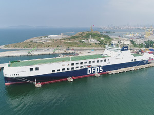 İsmini Türkiye’den Alan DFDS’nin En Yeni Gemisi Troy Seaways Sefere Hazır