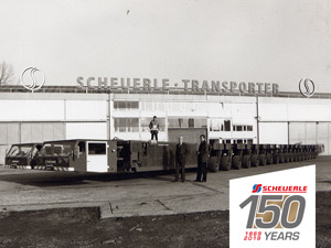 150 years of Scheuerle Fahrzeugfabrik: Once a pioneer in modern heavy-duty transport, today the world leader