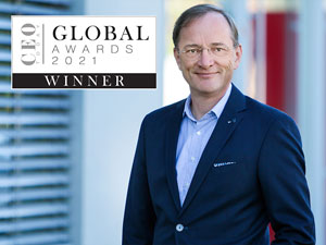 Prestigious award for TII Group´s CEO: Dr. Gerald Karch is CEO Today Magazine's “Global Award 2021 Winner”