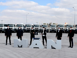 Ekpet İnşaat Filosunu 20 Adet MAN Kamyon İle Güçlendirdi