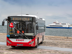 İzmirlileri Taşıyacak 364 Otokar Otobüsü  Törenle Hizmete Başladı