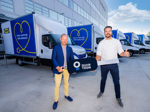 IKEA receives 30 electric vans from QUANTRON