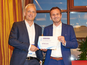 DFDS Gemisine “Avrupa Feribot Denizcilik” Zirvesi’nde Uluslararası Ödül