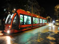 İlk Yerli Tramvay ‘İpekböceği’ Test İçin Bursa Caddelerinde