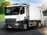 Mercedes-Benz Actros ve Atego ile Şehir İçi Atık Toplama Çözümleri Sunuyor