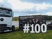 AYK Lojistik Filosunu 100 Adet Actros L ile Genişletti