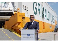 Grimaldi Türkiye’de Yeni Nesil Otomobil Taşıma Gemisini Tanıttı