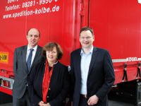 Bavarian Minister for Construction and Transport, Dr. Hans Reichhart, visits Kögel